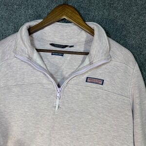 Vineyard Vines The Shep Shirt Pullover Sweatshirt Women's XXL Light Pink Sparkle